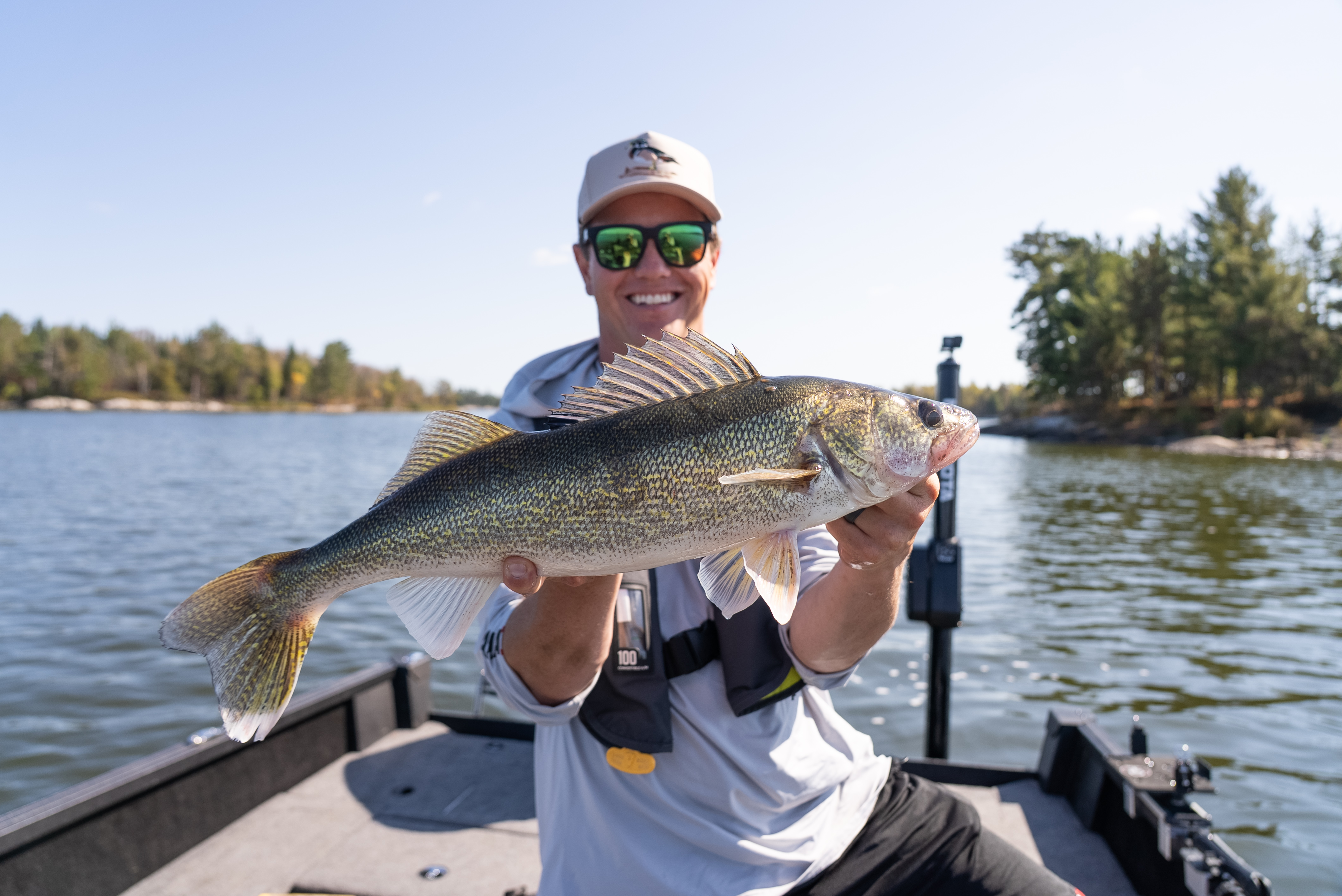 Man holding a fish