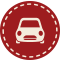 Red Car Icon